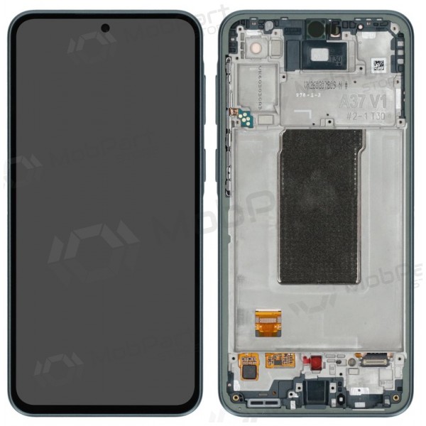 Samsung Galaxy A37 5G display (graugrün) (mit rahmen) (original)