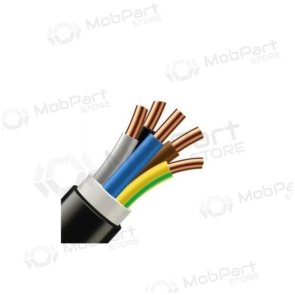 Energiekabel Lietkabelis CYKY 5x4 mm² kupfer PVC 450/750.
