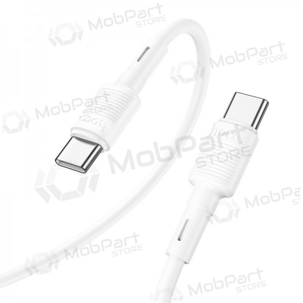 USB-C-Kabel Hoco X83 USB-C auf USB-C 1 m 60 W weiß