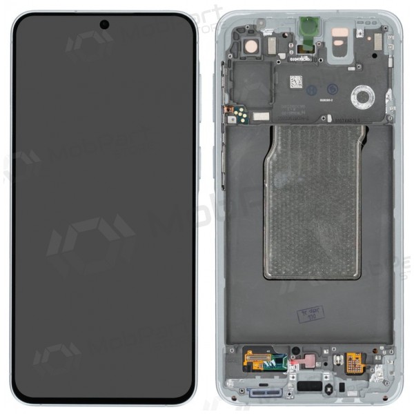 Samsung Galaxy A57 5G bildschirm (hellblau) (mit rahmen) (premium)