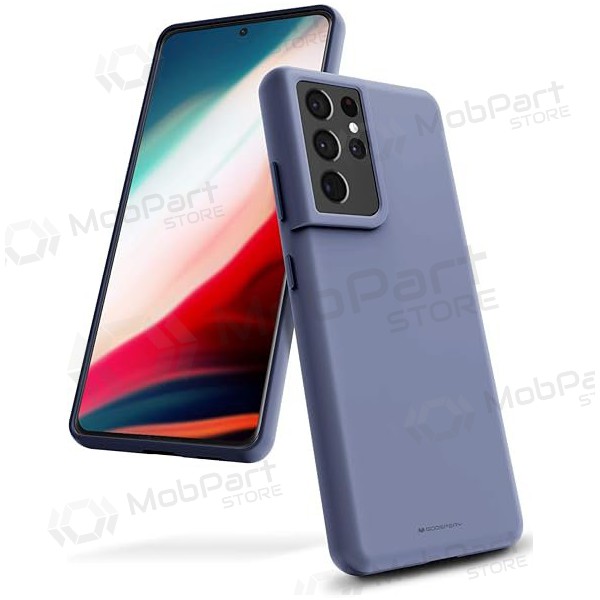 Samsung Galaxy A55 Handyhülle Mercury Silikonhülle (lavendelgrau)