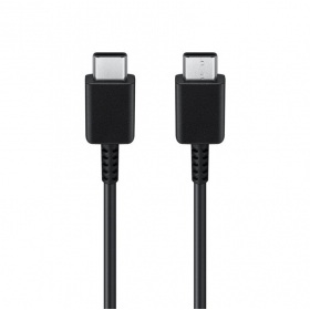 USB Kabel original Samsung EP-DA705BBE 25W 3A Type-C-Type-C 1.0m Schwarz