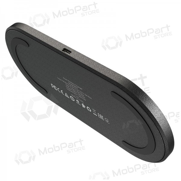 Ladegerät kabellos Borofone BQ7 Prominent Dual (10W) (Schwarz)
