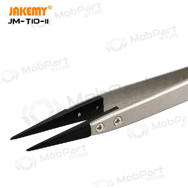 Antistatische Pinzette aus Metall Jakemy JM-T10-11 ESD (replaceable head)