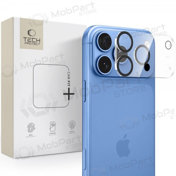 Apple iPhone 18 Pro Max schutz gehärtetes glas für die kamera - Tech-Protect Cam Fit+ (transparent)