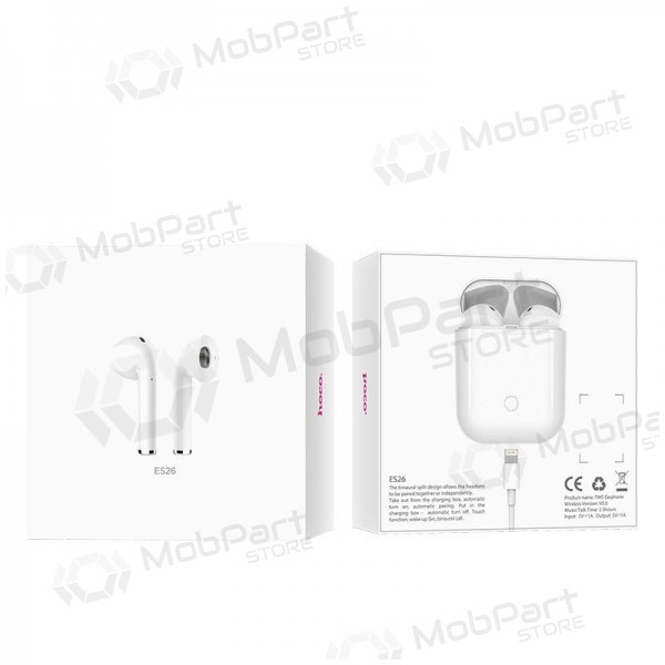 Kabellos Freisprecheinrichtung HOCO ES26 Airpods (Weiß)
