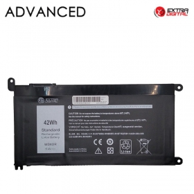 DELL WDX0R, 3400mah Laptop-Batterie / Akku, Advanced