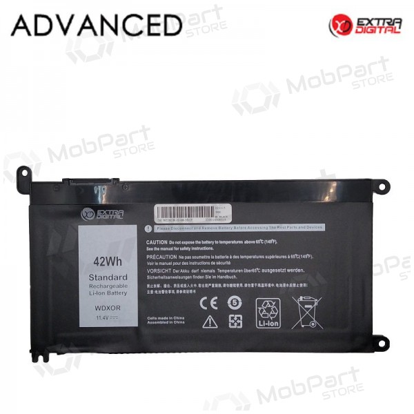 DELL WDX0R, 3400mah Laptop-Batterie / Akku, Advanced DELL WDX0R, 3400mah Laptop-Batterie / Akku, Advanced