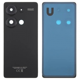 Xiaomi Redmi Note 13 Pro 4G rückseitige abdeckung (schwarz) (original)