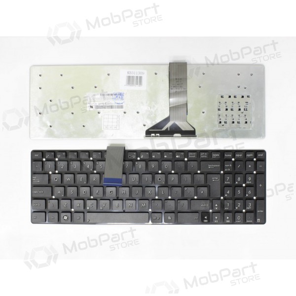 ASUS: K55, K55A, K55V, UK Tastatur ASUS: K55, K55A, K55V, UK Tastatur