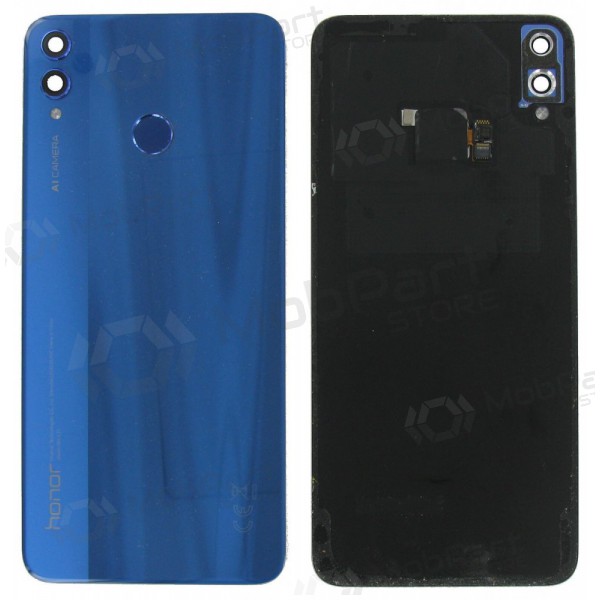 Honor 8X Rückseite Akkudeckel (Blau) (gebraucht grade C, original)