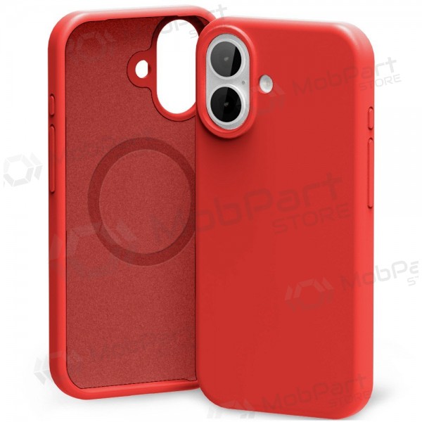 Handyhülle Mercury Pure Magsafe Silicon Case Apple iPhone 17 Rot