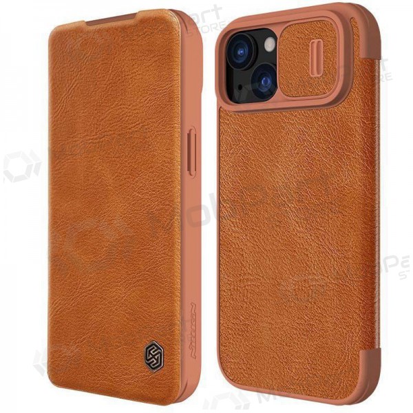 Apple iPhone 14 hülle „Nillkin Leather“ (braun)