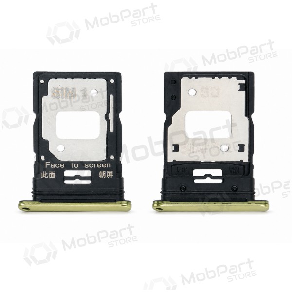 Xiaomi Mi 11 Lite 4G / 5G / 5G NE 2021 SIM-Kartenhalter (gelb)