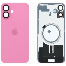 Apple iPhone 16 rückseitige Abdeckung (rosa) (Premium)