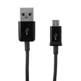 USB Kabel microUSB (Schwarz) 1.0m