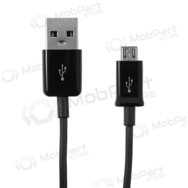 USB Kabel microUSB (Schwarz) 1.0m