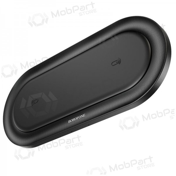Ladegerät kabellos Borofone BQ7 Prominent Dual (10W) (Schwarz)