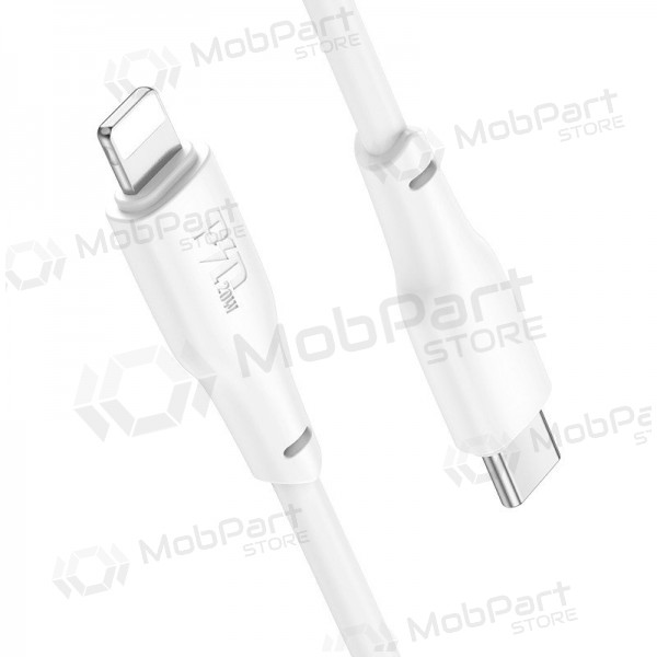 Lightning Kabel Hoco X93 USB-C auf Lightning 2 m PD 20 W weiß