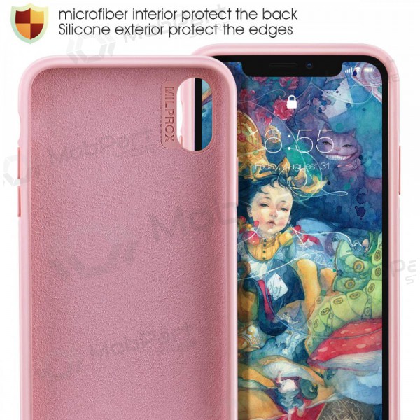 Apple iPhone 11 hülle - Liquid Silicone - 1,5 mm (rosa)