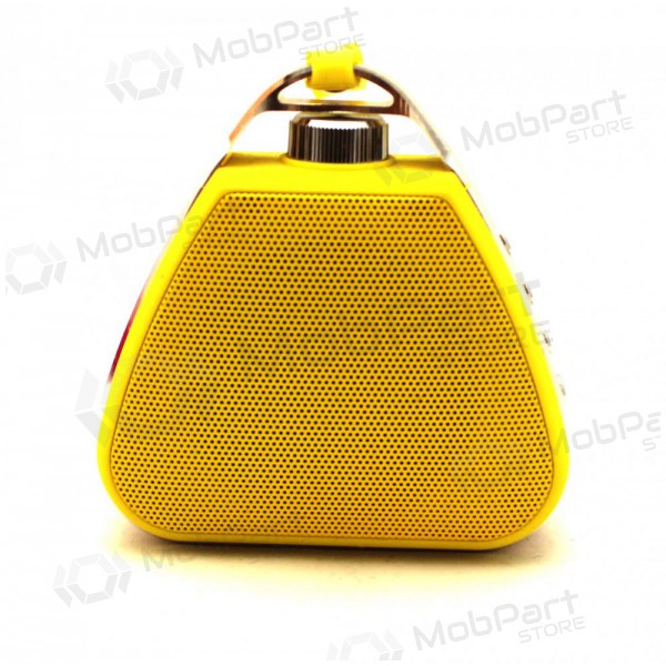 Bluetooth tragbarer Top-Lautsprecher PTH-17 (microSD, Freisprecheinrichtung, AUX) (gelb)