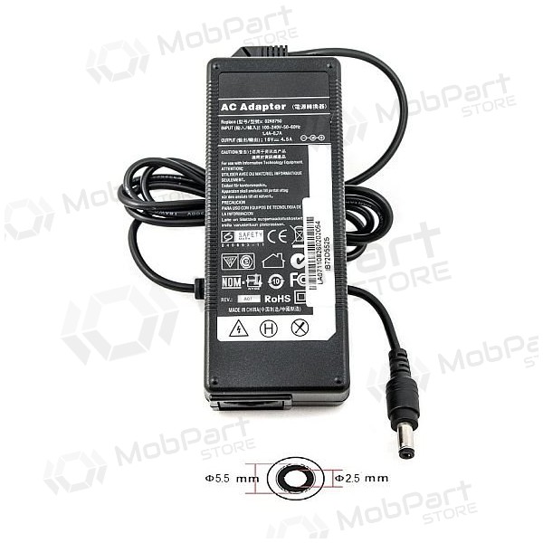 LENOVO 72W: 16V, 4.5A Laptop Ladegerät Netzteil LENOVO 72W: 16V, 4.5A Laptop Ladegerät Netzteil