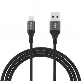 Micro-USB-Kabel Dudao L3SM USB-A auf Micro-USB 1,2 m 3 A schwarz