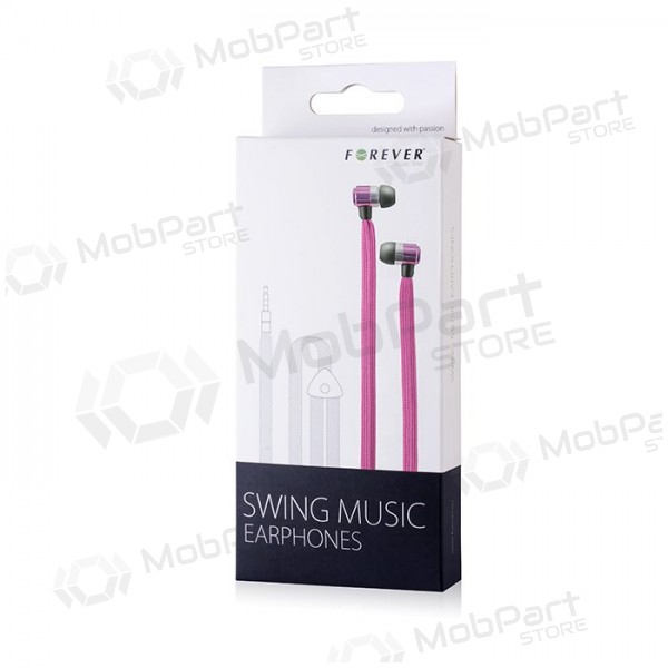 Freisprecheinrichtung Forever Swing Music 3,5mm (Rosa)