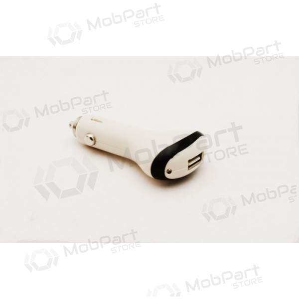 Auto-Ladegerät (USB) (big/long) Weiß (0.6A)