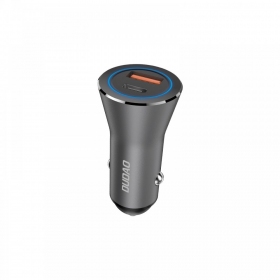 Dudao R4Max 55 W USB-C + USB-A auto-ladegerät, grau
