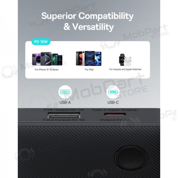 externe Batterie Power Bank Baseus Airpow Lite 15W 10000mAh Schwarz P10067500123-00 externe Batterie Power Bank Baseus Airpow Lite 15W 10000mAh Schwarz P10067500123-00