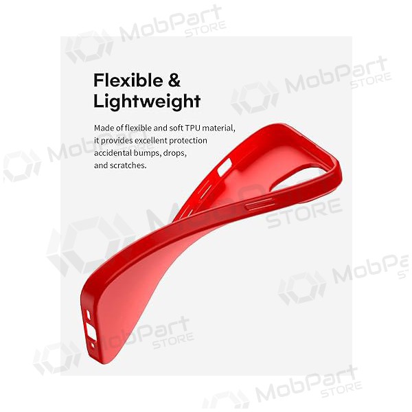 Apple iPhone 14 hülle - Mercury Soft Feeling (rot)