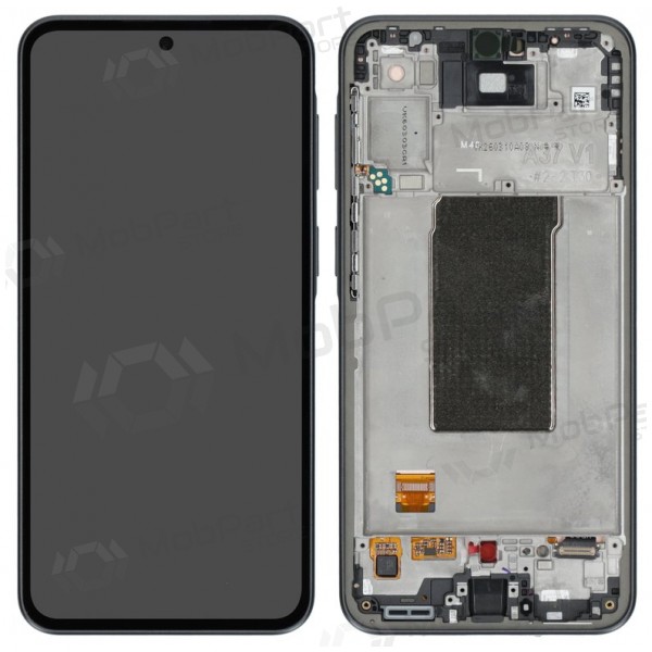 Samsung Galaxy A37 5G display (dunkelgrau) (mit rahmen) (original)