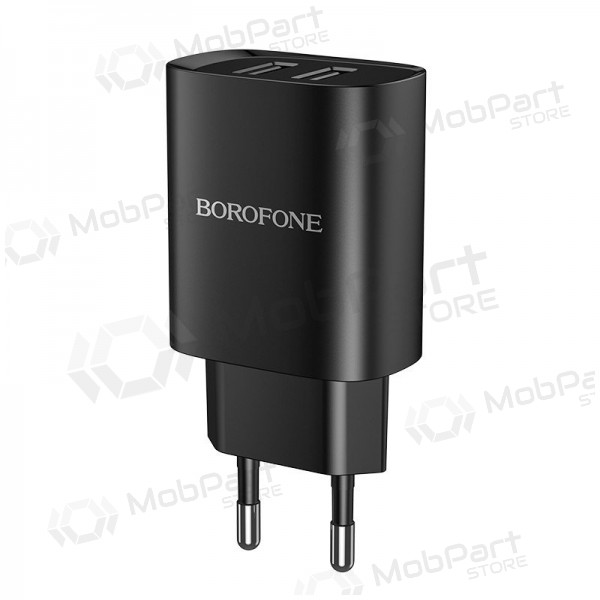Ladegerät Borofone BN2 2xUSB 2.1A (Schwarz)