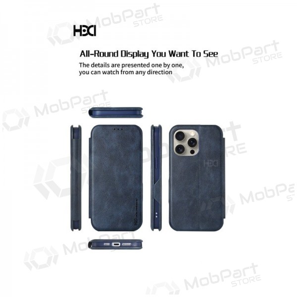 Samsung Galaxy A57 Hülle - HDD Classic Wallet Case (blau)