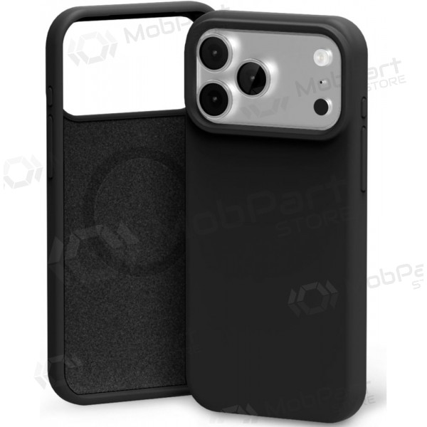 Apple iPhone 17 Pro Max, 18 Pro Max hülle Mercury - Pure Magsafe Silicon Case (schwarz)
