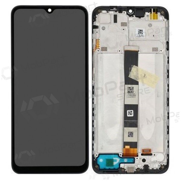 Xiaomi Redmi 9AT Display (Schwarz) (mit Rahmen) (service pack) (original)