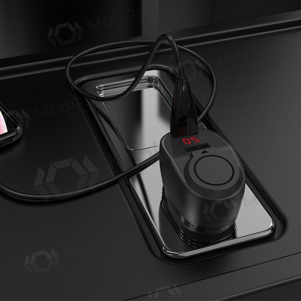 Ladegerät automobilinis Hoco Z34 x 2 USB (3.1A) (Schwarz)