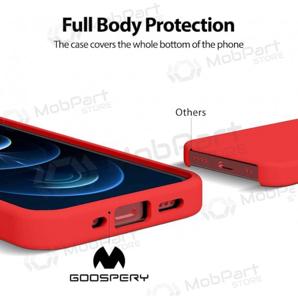 Apple iPhone 11 Pro Max hülle Mercury -Silicone Case- (rot)