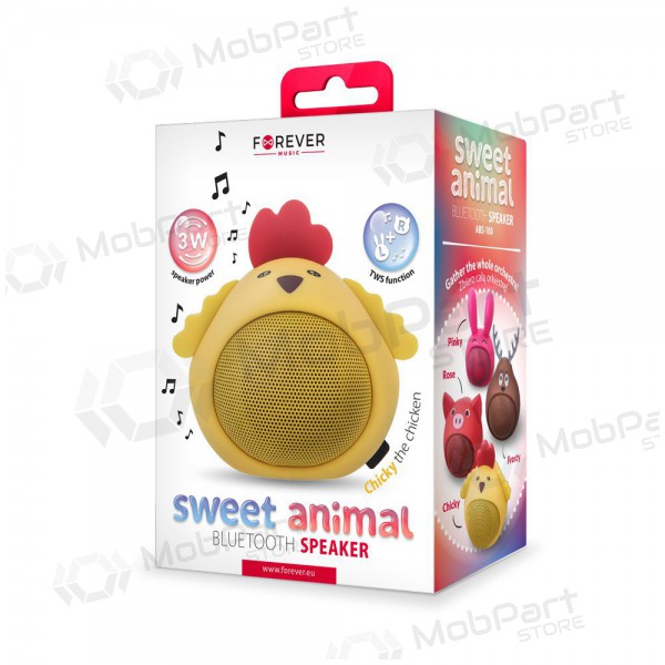 Bluetooth-tragbarer Top-Lautsprecher Forever Sweet Animal Chicken Chicky ABS-100