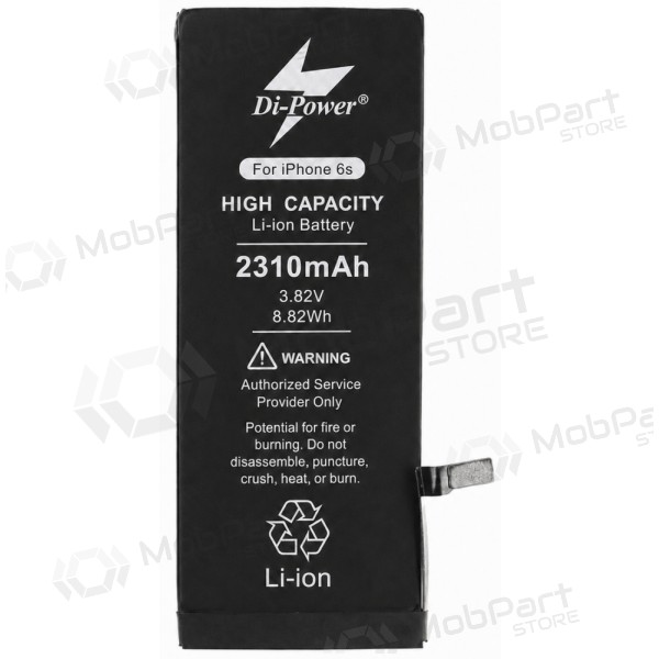 Apple iPhone 6s Akku, Di-Power 2310 mAh (erhöhte Kapazität)