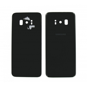 Samsung G955F Galaxy S8 Plus Rückseite Akkudeckel Schwarz (Midnight black) (gebraucht grade B, original)