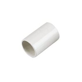 Tiesus sujungimas 32mm vamzdžiams su išplatintu galu, Weiß (100)