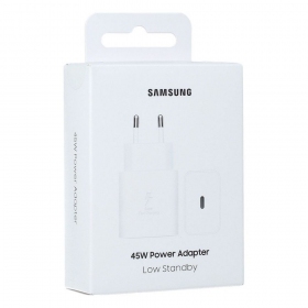 Telefonladegerät Samsung EP-T4511NWEGEU 45 W USB-C weiß