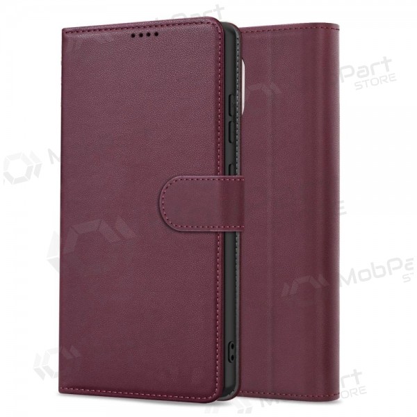 Xiaomi Redmi 15C, Poco C85 hülle - Fancy Wallet (bordeaux)