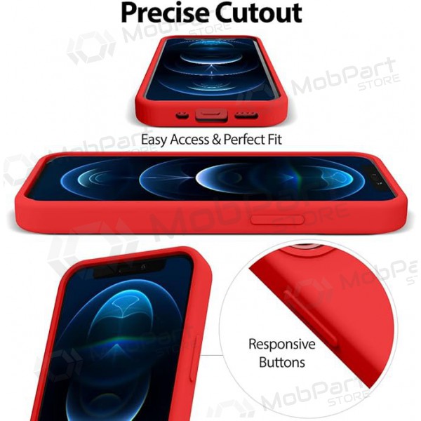 Apple iPhone 11 Pro Max hülle Mercury -Silicone Case- (rot)