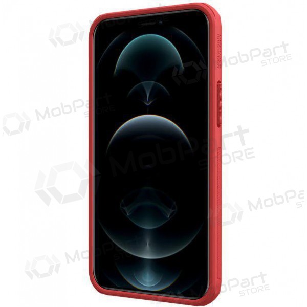 Apple iPhone 15 Pro Handyhülle „Nillkin Frosted Shield“ (Rot)
