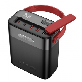 externe Batterie Power Bank Hoco J143 22.5W+PD20W 80000mAh Schwarz