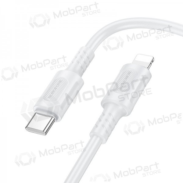 Lightning-Kabel Borofone BX111 USB-C auf Lightning 1 m PD 27 W weiß