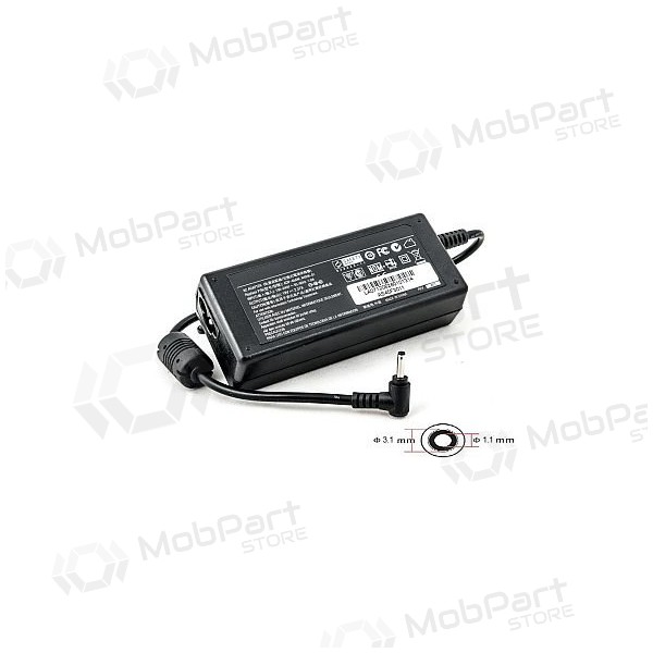 ASUS 45W: 19V, 2.37 Laptop Ladegerät Netzteil ASUS 45W: 19V, 2.37 Laptop Ladegerät Netzteil